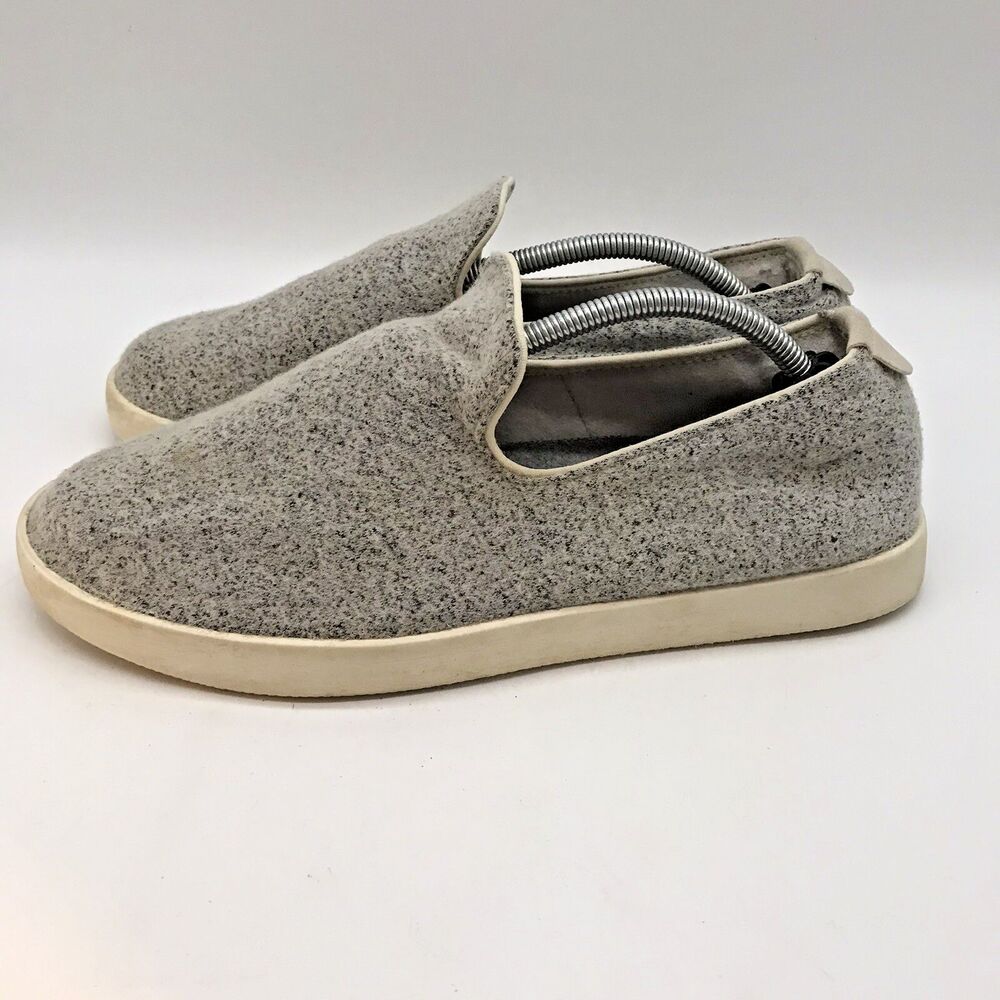 Allbirds Merino Wool Dapple Gray Loungers Women's 9 Slip-On Flat Comfort Loafers